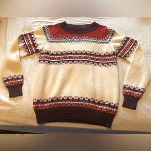 Vintage Style Crewneck Sweater